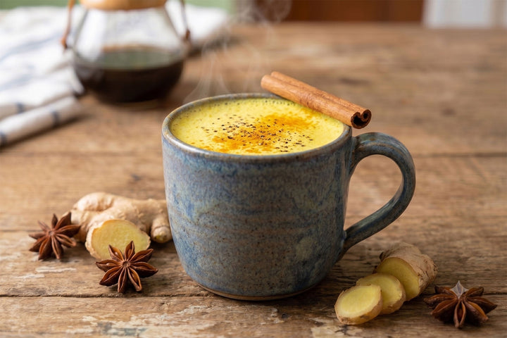 Golden Milk Premium, receta con proteína de arveja Pura Prote