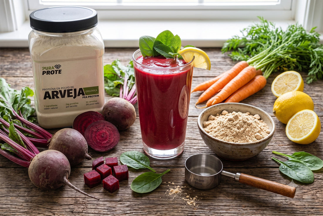 Ultra Recovery, receta con proteína de arveja Pura Prote