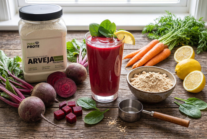 Ultra Recovery, receta con proteína de arveja Pura Prote