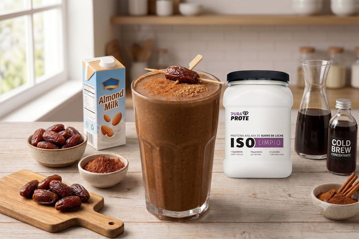 Pre-entreno, receta con proteína whey/ISO Pura Prote