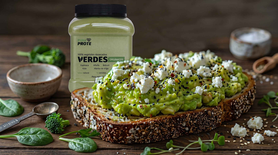 Toast verde con aguacate
