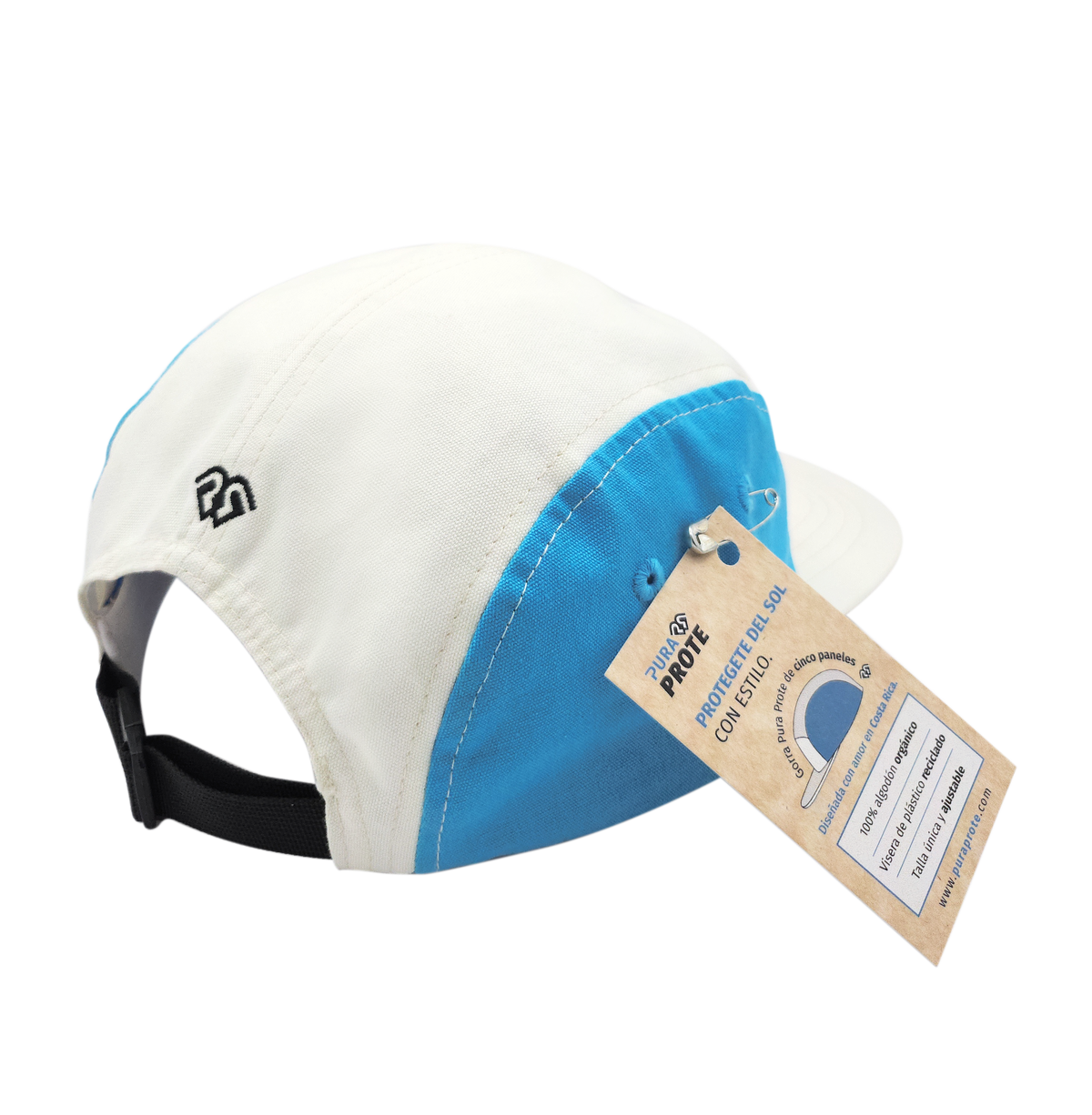 imagen laterial de la gorra pura prote