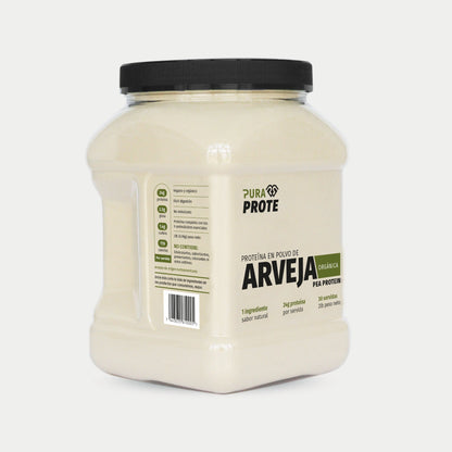 image esquinera de tarro de proteina de arveja organica 30 porciones