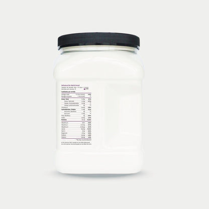 imagen lateral derecho de un tarro de proteina ISO Limpio 22 porciones con la tabla nutricional