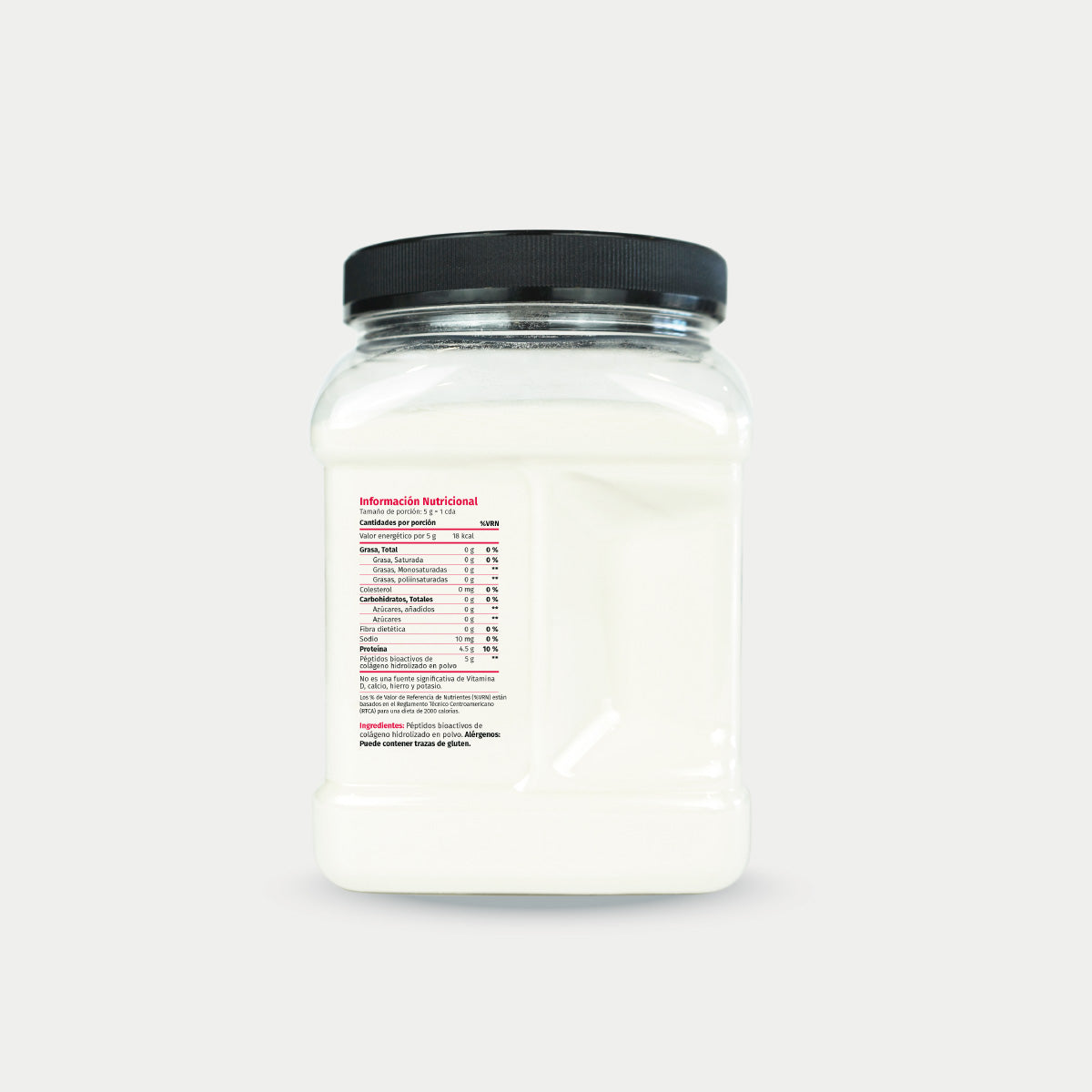 Colágeno Forte 330 g, vista lateral derecha