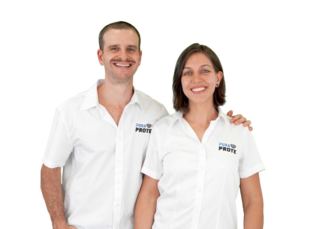 imagen de la pareja fundadora de pura prote
