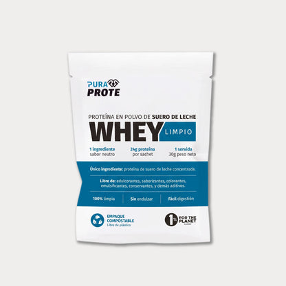 Proteína Whey Limpio
