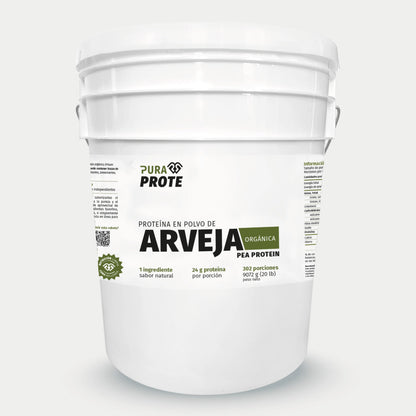 Proteína de Arveja Orgánica 9072 g, vista frontal