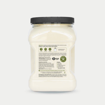 Proteína de Arveja Orgánica 907 g, vista trasera