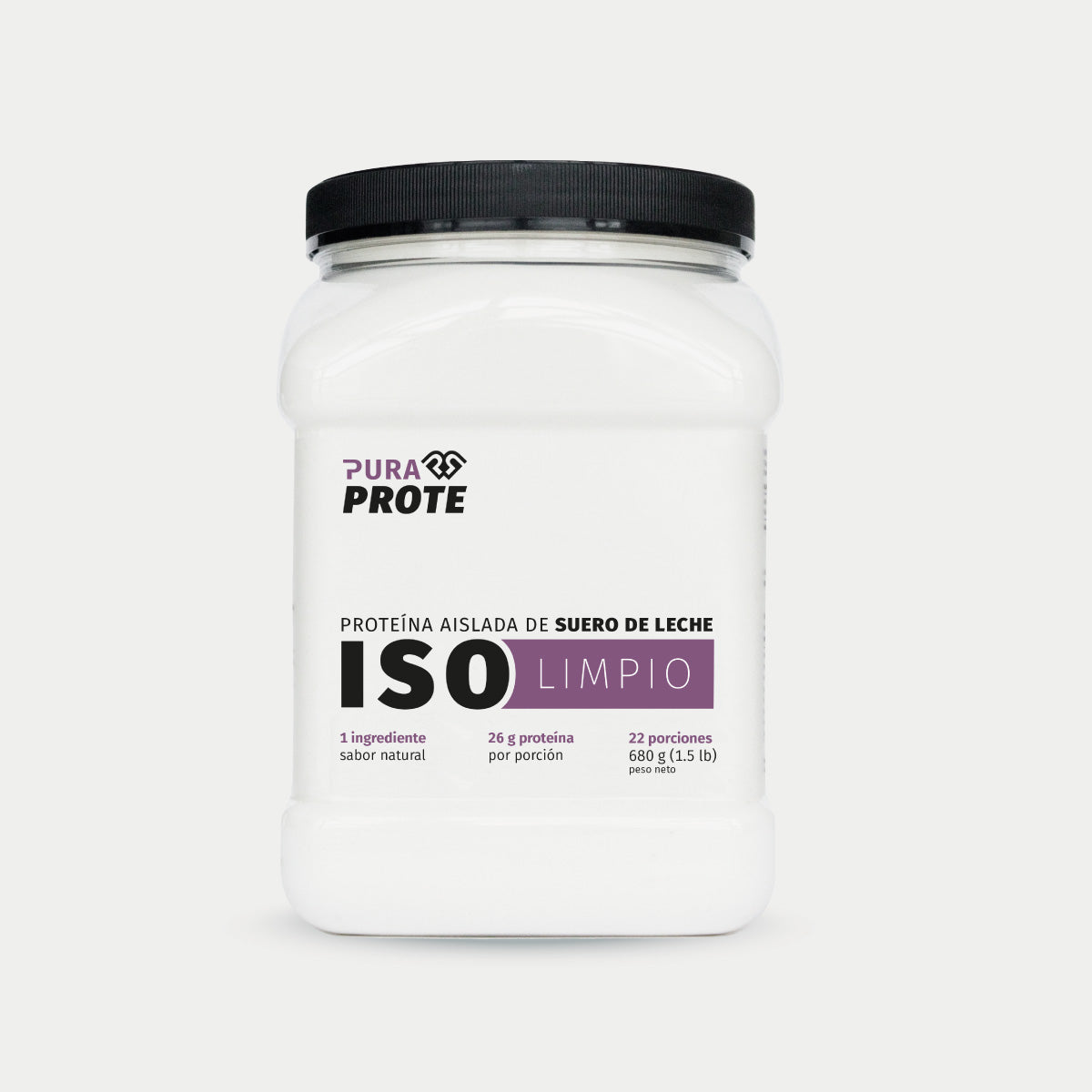 Proteína ISO Limpio 680 g, vista frontal