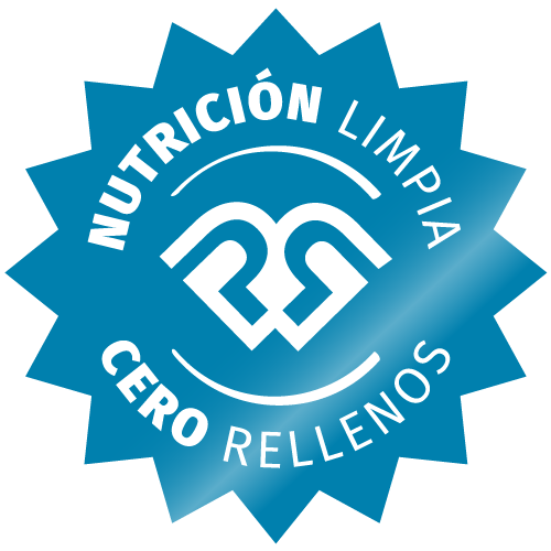 imagen del sello de nutricion limpia, cero rellenos, pura prote
