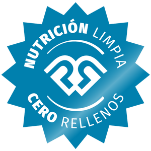 imagen del sello de nutricion limpia, cero rellenos, pura prote