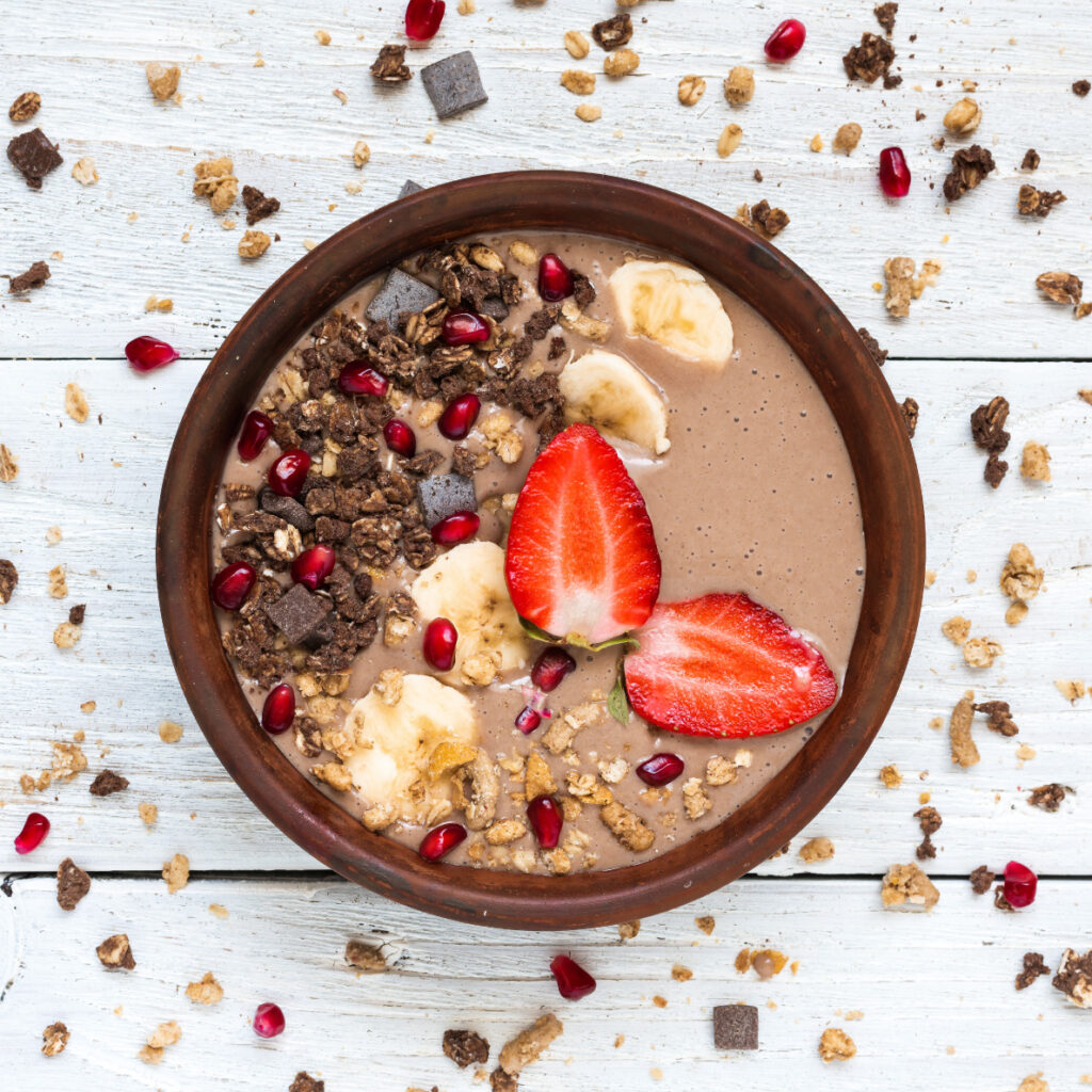 recetaswheysmoothiebowl Pura Prote recetario whey limpio