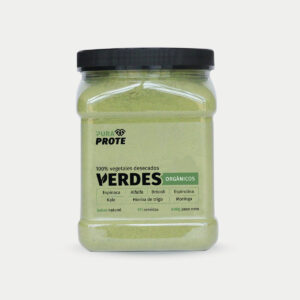 Verdes Orgánicos Pura Prote 600 gramos, vista frontal