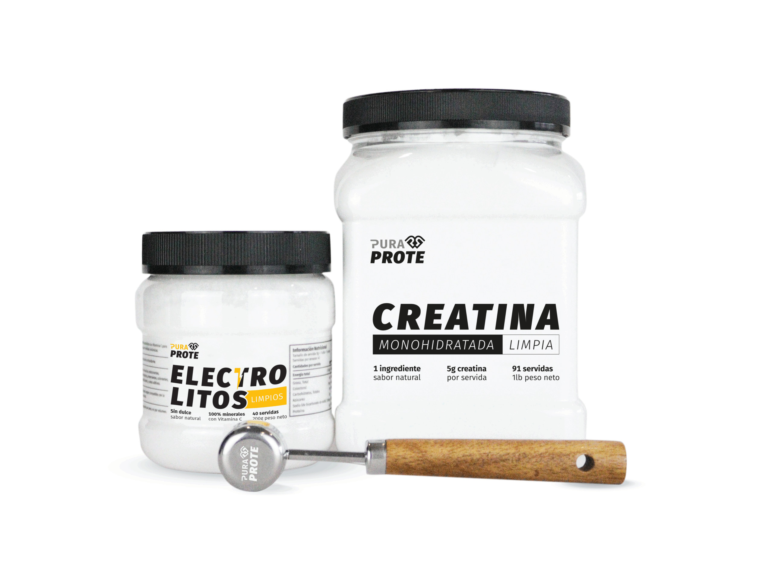 Combo Electrolitos-Creatina-Scoop » Pura Prote